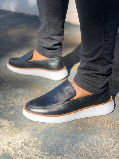 SLIP-ON HUGO BOSS PRETO