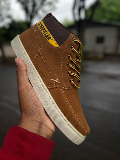 COTURNO CATERPILLAR MARROM