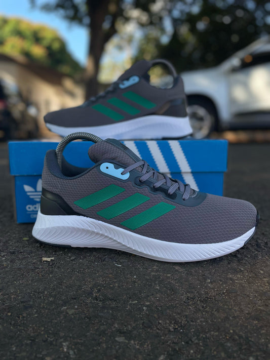 ADIDAS FALCON CINZA/VERDE