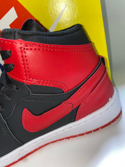 Nike Air Jordan Cano Alto PRETO/VERMELHO