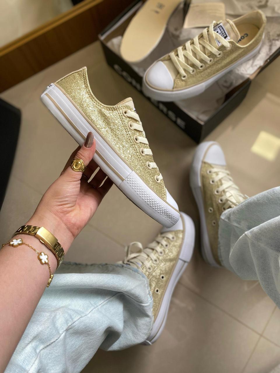 ALL STAR COURO BRILHANTE