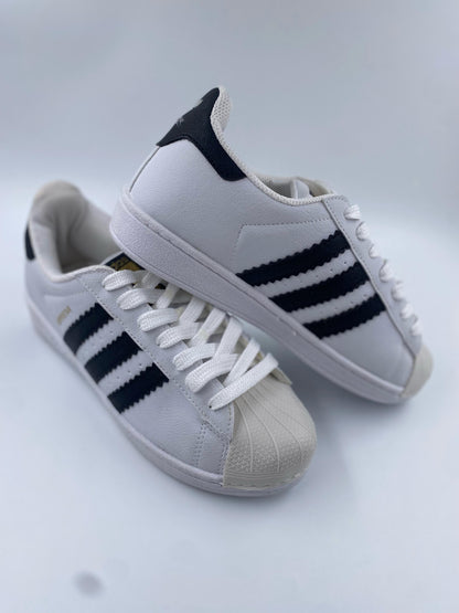 ADIDAS SUPER STAR BRANCO/PRETO