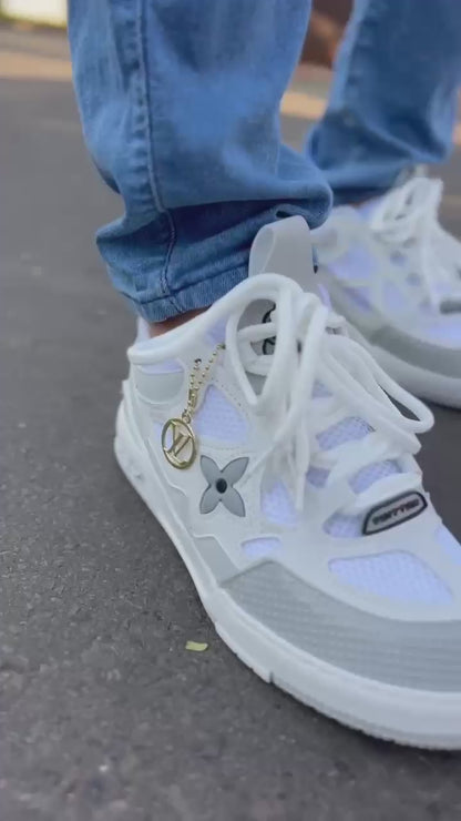 LOUIS VUITTON BRANCO/ CINZA IMPORTADO