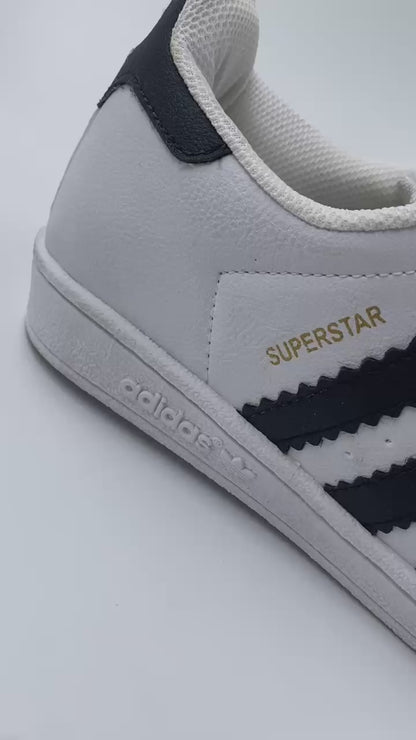 ADIDAS SUPER STAR BRANCO/PRETO